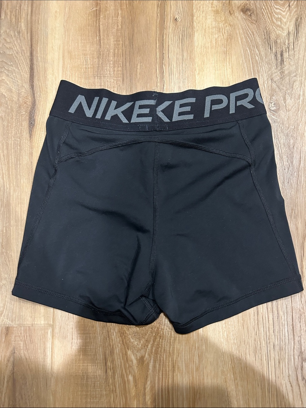 Nike Pro Black Women's Compression Shorts - Picture 5 of 5